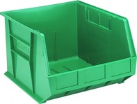 imagen de Quantum Storage 75 lb Verde Polipropileno Colgado/Apilado Gavetas Apilables - longitud 18 pulg. - Ancho 16 1/2 pulg. - Altura 11 pulg. - 03789