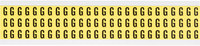 imagen de Brady 3410-G Etiqueta en forma de letra - G - Negro sobre amarillo - 11/32 pulg. x 1/2 pulg. - B-498