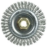 imagen de Weiler Roughneck Max 13238 Cepillo de rueda - Anudado - Circular trenzado Acero inoxidable cerda