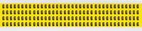 imagen de Brady 3400-G Etiqueta en forma de letra - G - Negro sobre amarillo - 1/4 pulg. x 3/8 pulg. - B-498