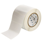 imagen de Brady THT-55-483-1 Rollo de etiquetas troqueladas para impresoras - 4 pulg. x 2 pulg. - Poliéster - Blanco - B-483