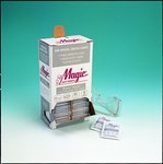 imagen de Magic Pure White Toalla para limpieza de lentes - 100 Pañuelos - Ancho 5 pulg. - Longitud 8 pulg. - Altura 8.5 pulg. - TW100D