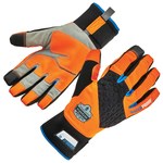 imagen de Ergodyne ProFlex 818WP Hi-Vis Orange Large Cold Condition Gloves - Thinsulate Insulation - 17394