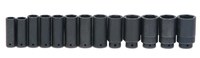 imagen de Williams JHWWS-1419RC 6 Puntos Juego de llaves de vaso profundas - accionamiento 1/2 pulg. - Longitud profunda - 91825