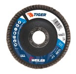 imagen de Weiler Tiger Type 29 Flap Disc 50601 - Zirconium - 4-1/2 in - 24 - Very Coarse