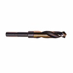 imagen de Precision Twist Drill 342SDT Taladro de eje reducido - Corte de mano derecha - Acabado Templado al vapor/bronce - Longitud Total 6 pulg. - Acero de alta velocidad - Vástago Reducido - 7233832