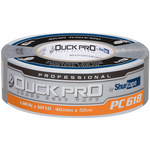 imagen de Shurtape Duck Pro PC 618S Plateado Cinta para ductos - 48 mm Anchura x 55 m Longitud - 10 mil Espesor - SHURTAPE 105516