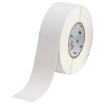 imagen de Brady THT-106-472 Rollo de etiquetas para impresora - 2 pulg. x 300 pies - Poliimida - Blanco - B-472