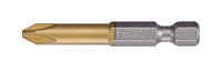 imagen de Vega Tools #2 Phillips Potencia Broca impulsora 150P2A-TI - Acero S2 Modificado - 2 pulg. Longitud - Nitruro de titanio acabado - 00784
