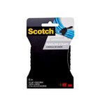 imagen de 3M Scotch RF3710 Negro Envoltura de paquetes - 0.5 pulg Anchura x 8 pulg. Longitud - 86807