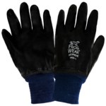 imagen de Global Glove FrogWear Negro/Azul Grande Neopreno Guantes resistentes a productos químicos - acabado Liso - 816679-01738