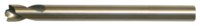 imagen de Cle-Line 2185 10.00 mm Welding Point Jobber Drill C20480 - Right Hand Cut - Split 135° Point - Straw Finish - 3.5039 in Overall Length - 1.6929 in Spiral Flute - M42 High-Speed Steel - 8% Cobalt - Str