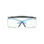 imagen de 3M SecureFit 3700 OTG Series Safety Glasses SF3701XSGAF-BLU - Scotchgard AF/AS Clear Lens, Blue Temples, Brow Guard