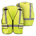 imagen de Occunomix High-Visibility Vest LUX-PS-DOR LUX-PS-DOR-R - Size Medium - Yellow - 61649