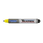 imagen de Dykem Texpen 60635 Yellow Medium Marking Pen - 16063