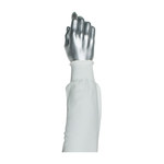 imagen de PIP Pritex Antimicrobal Sleeve Manga de brazo resistente a cortes 15-224 15-224WL - 24 pulg. - Poliéster - Blanco - 20510