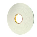 imagen de 3M 4026 Off-White Double Coated Foam Tape - 1/2 in Width x 36 yd Length - 1/16 in Thick - 17054