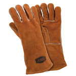 imagen de West Chester 9020 Brown Large (Left Hand Only) Split Cowhide Welding Glove - Straight Thumb - 14 in Length - 9020/LHO