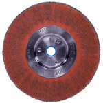 imagen de Weiler Polyflex 35520 Wheel Brush - 6 in Dia - Encapsulated Crimped Steel Bristle