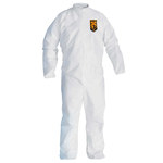 imagen de Kimberly-Clark Kleenguard Chemical-Resistant Coveralls A30 46003 - Size Large - White