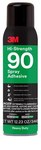 imagen de 3M Hi-Strength 90 Adhesivo en aerosol Transparente Aerosol 20 oz Lata de aerosol Contiene 1,1-Difluoroetano - 86235 - Peso neto 12.23 oz