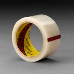imagen de 3M Scotch 605 Clear Cold Temperature Box Sealing Tape - 1/2 in Width x 72 yd Length - 2.5 mil Thick - 71360