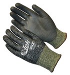 imagen de PIP G-Tek 3GX 19-D320 Black/White X-Small Cut-Resistant Gloves - ANSI A3 Cut Resistance - Polyurethane Palm & Fingertips Coating - 8.7 in Length - 19-D320/XS