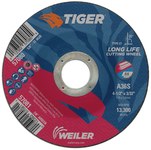 imagen de Weiler Tiger 2.0 Cutting Wheel 57081 - 4-1/2 in - Aluminum Oxide - 60 - T