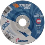imagen de Weiler Tiger Inox Grinding Wheel 58123 - 5 in - INOX - 24 - R