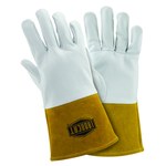 imagen de West Chester 6141 Off-White XL Grain, Split Cowhide Welding Glove - Straight Thumb - 12.5 in Length - 6141/XL