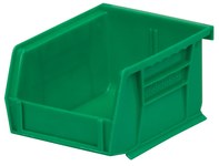 imagen de Akro-mils Akrobin 10 lb Verde Polímero de grado industrial Colgado/Apilado Contenedor de almacenamiento - longitud 5 3/8 pulg. - Ancho 4 1/8 pulg. - Altura 3 pulg. - Compartimientos 1 - 30210 GREEN