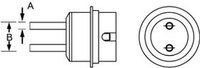 imagen de Weller DR05 Hot Gas Nozzle - Round Dual Hot Gas Nozzle - Round Dual Tip - 0.098 (Dia.) in Tip Width - 10428