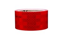 imagen de 3M Diamond Grade 983-72 ES Red Reflective Tape - 2 in Width x 150 ft Length - 0.014 to 0.018 in Thick - 67816