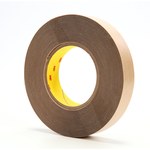 imagen de 3M 9485PC Clear Transfer Tape - 1 in Width x 60 yd Length - 5 mil Thick - Polycoated Kraft Paper Liner - 63477