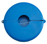 imagen de Brady Azul Polipropileno Bloqueo de válvula de compuerta 65589 - 754476-65589