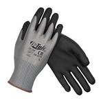 imagen de PIP G-Tek 16-570 Black/Gray Large Cut-Resistant Gloves - ANSI A3 Cut Resistance - Polyurethane Palm & Fingers Coating - 9.8 in Length - 16-570/L