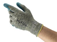 imagen de Ansell Hyflex 11-501 Blue/Gray 10 Cut-Resistant Gloves - ANSI-ISEA A5, EN 388 4 Cut Resistance - Nitrile Palm & Fingers Coating - 205659