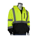imagen de PIP Cold Condition Sweatshirt 323-1370B 323-1370B-LY/3X - Size 3XL - Hi-Vis Lime Yellow/Black - 18570
