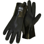 imagen de PIP Boss 1SP0712 Black Large Chemical-Resistant Gloves - PVC Coating