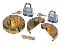 imagen de Justrite Master Lock Zinc Dispositivo de bloqueo del tapón del tambor - 697841-13222