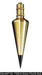 imagen de Starrett Latón Plumb Bob - PBB-8