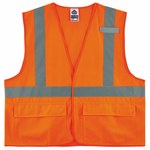imagen de Ergodyne Glowear High-Visibility Vest 8225HL 21175 - Size Large/XL - High-Visibility Orange