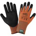 imagen de Global Glove Samurai Glove Naranja de alta vis. Extrapequeño Tuffalene Platino UHMWPE Tuffalene Platino UHMWPE Guantes resistentes a cortes - CR815D XS