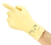 imagen de Ansell Technicians 390 Off-White 7 Unsupported Chemical-Resistant Gloves - 12 in Length - 13 mil Thick - 193951