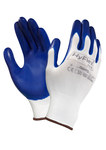 imagen de Ansell Hyflex 11-900 Blue/White 9 Nylon Work Gloves - Nitrile Palm Only Coating - 205624