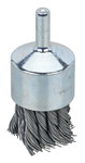 imagen de Dynabrade Stainless Steel Cup Brush - Shank Attachment - 1 in Diameter - 0.014 in Bristle Diameter - 78856