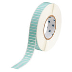 imagen de Brady UltraTemp 146026 Rollo de etiquetas para impresora - 1 pulg. x 0.25 pulg. - Poliimida - Verde claro - B-776