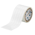 imagen de Brady THT-36-422-10 Rollo de etiquetas troqueladas para impresoras - 0.5 pulg. x 0.2 pulg. - Poliéster - Blanco - B-422
