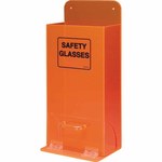 imagen de Brady Negro sobre naranja fluorescente Acrílico Dispensador de lentes de seguridad MVSDO - Montaje en pared - Ancho 8 pulg. - Altura 18 pulg. - Montaje en pared - 754476-45670
