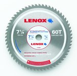 imagen de Lenox Carburo de titanio Hoja de sierra circular para corte de metales - diámetro de 7-1/4 pulg - 21882AL714060CT
